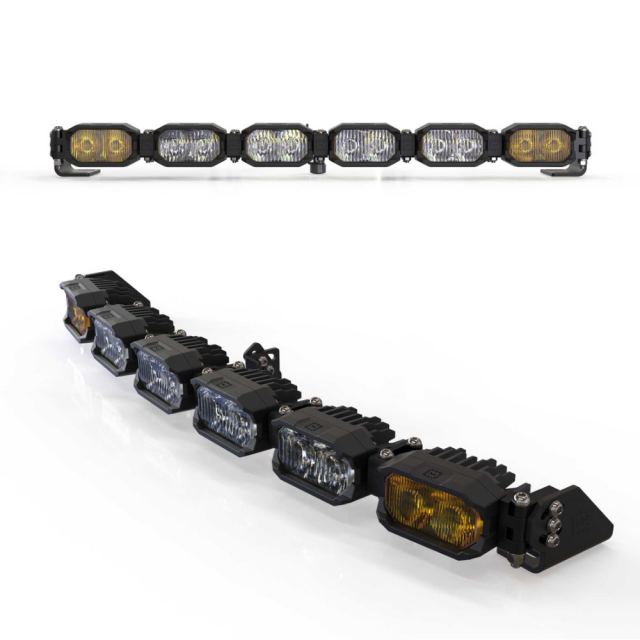 MORIMOTO 2BANGERBAR OFF-ROAD LED LIGHT BAR:  6 POD/24" main image